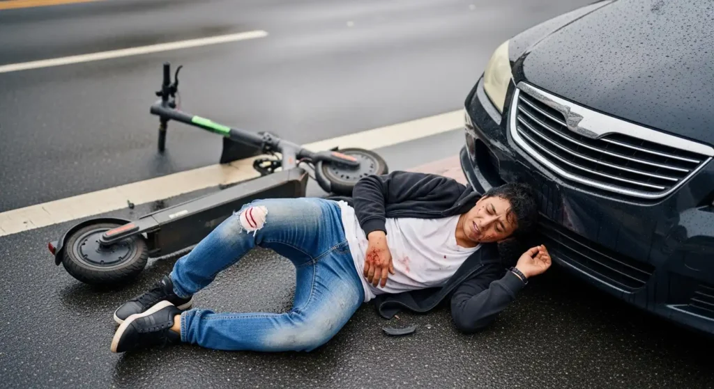 Accidentes De Scooter Eléctrico En 2025 Responsabilidad, Seguro Y Cómo Reclamar
