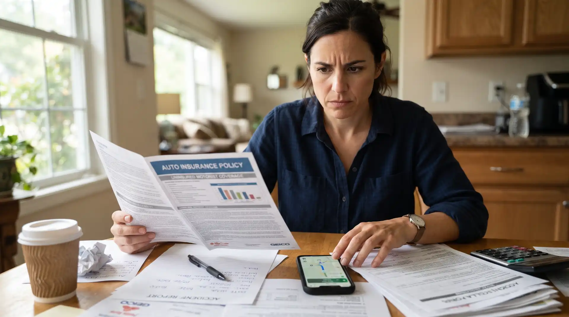 ¿Qué Evidencia Puede Ayudar en una Reclamación contra un Conductor Sin Seguro o con Seguro Insuficiente